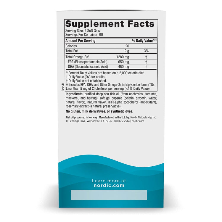 Nordic Naturals Ultimate Omega Softgels