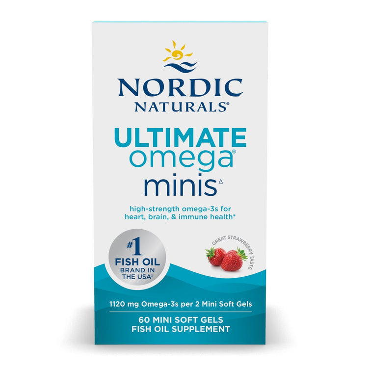 Nordic Naturals Ultimate Omega Minis, 60 Mini Soft Gels
