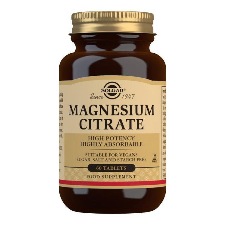 Solgar Magnesium Citrate - NZ Health Store