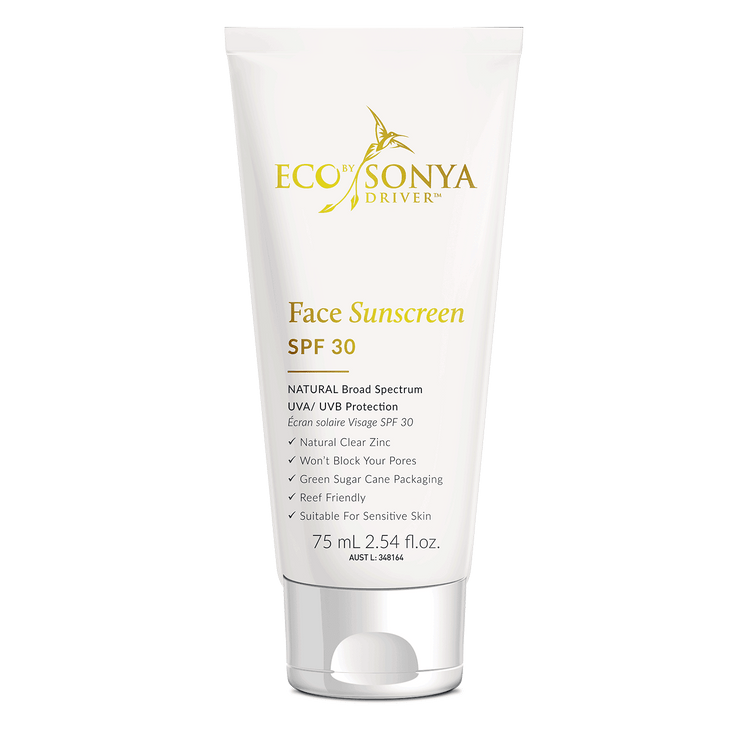 Eco by Sonya Face Sunscreen SPF30 75ml - NZ Health Store