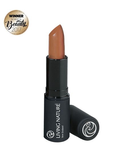 Living Nature Lipstick - Warm Wood 06 - NZ Health Store