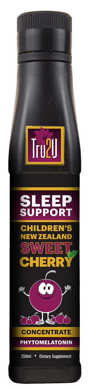Tru2U Children's Sleep Support Sweet Cherry Concentrate, 250ml - NZ Health Store