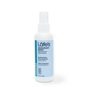 Lafe's Natural Deodorant Spray 118ml (4oz), Unscented - NZ Health Store