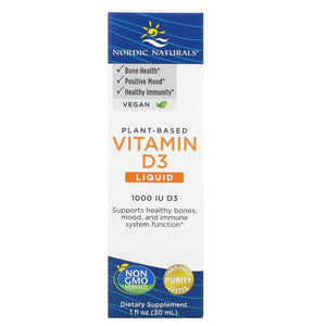 Nordic Naturals Vitamin D3 Vegan 30 ml - NZ Health Store
