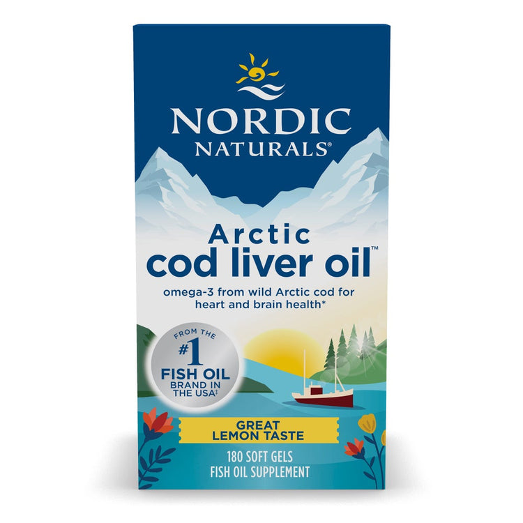 Nordic Naturals Arctic Cod Liver Oil, Soft Gels