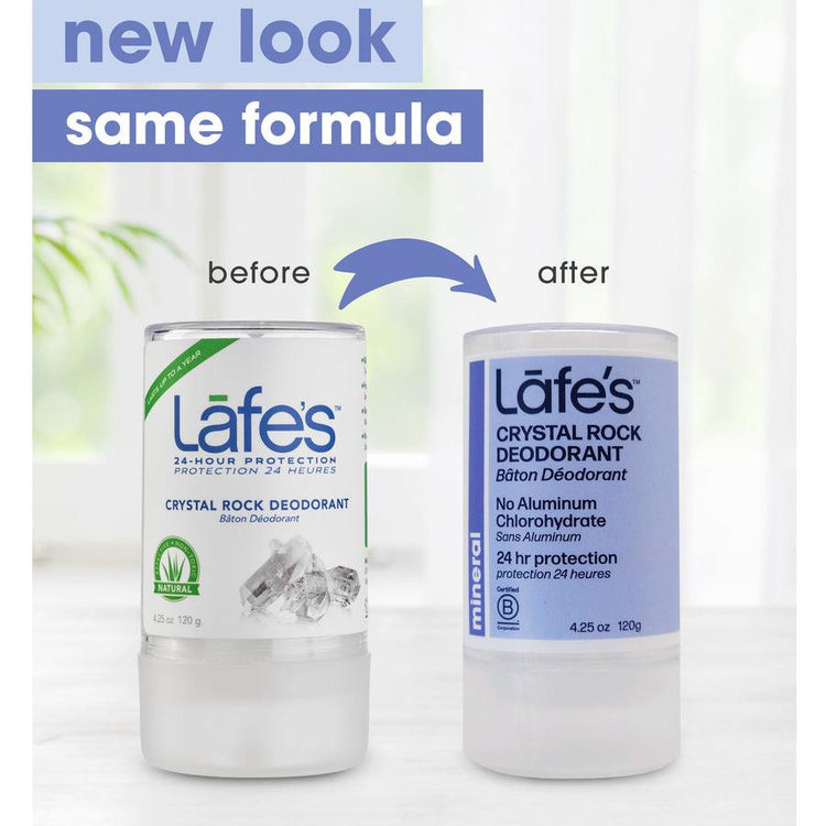 Lafe's Crystal Rock Deodorant, 120g - NZ Health Store