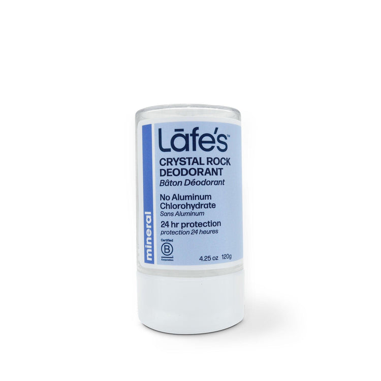 Lafe's Crystal Rock Deodorant, 120g - NZ Health Store