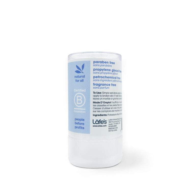 Lafe's Crystal Rock Deodorant, 120g - NZ Health Store