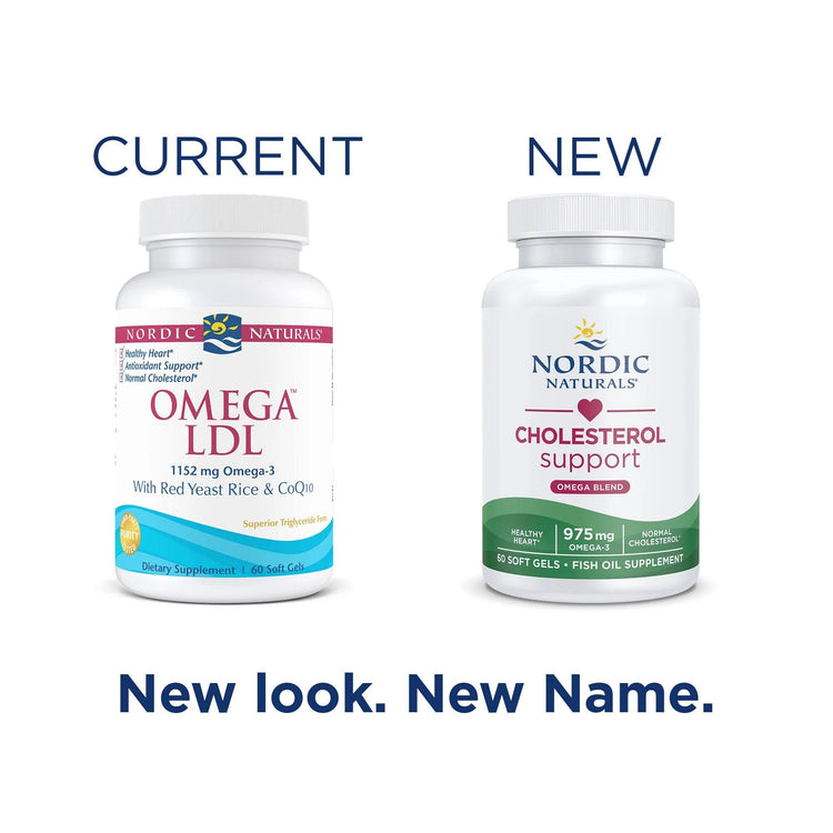 Nordic Naturals Cholesterol Support Omega Blend 60sg - NZ Health Store