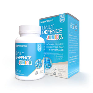 Blis Daily Defence Junior with BLIS K12™, Vanilla 48g - NZ Health Store