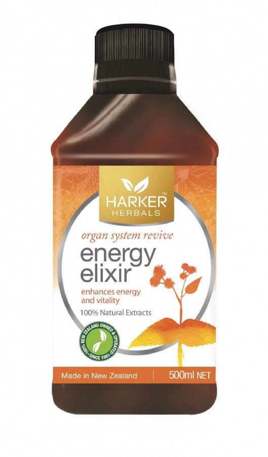 Harker Herbals Energy Elixir - NZ Health Store