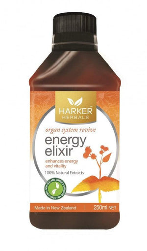 Harker Herbals Energy Elixir - NZ Health Store