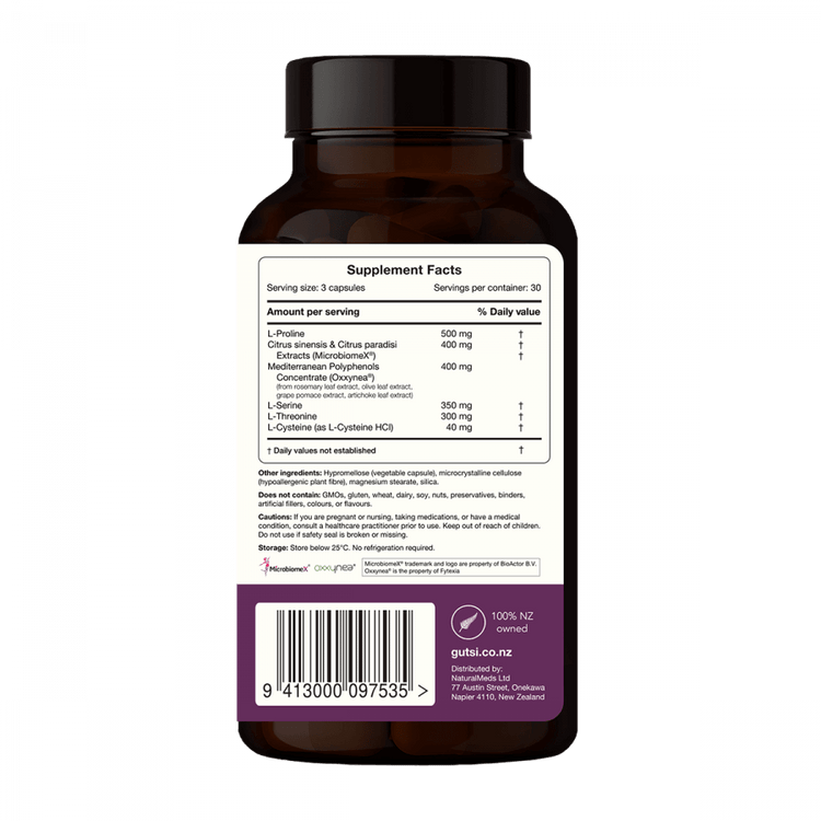 Gutsi Good Guts, 90 Capsules - NZ Health Store