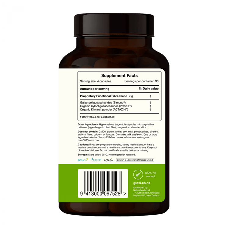 Gutsi Gut Food, 120 Capsules - NZ Health Store