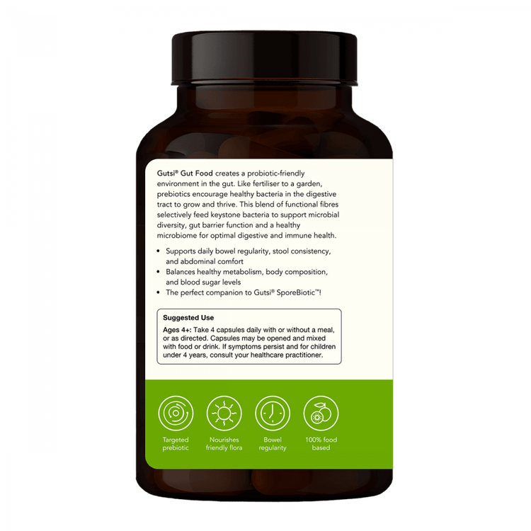 Gutsi Gut Food, 120 Capsules - NZ Health Store