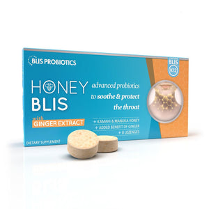 Blis Honeyblis with BLIS K12™, Ginger Extract, 8 Lozenges - NZ Health Store