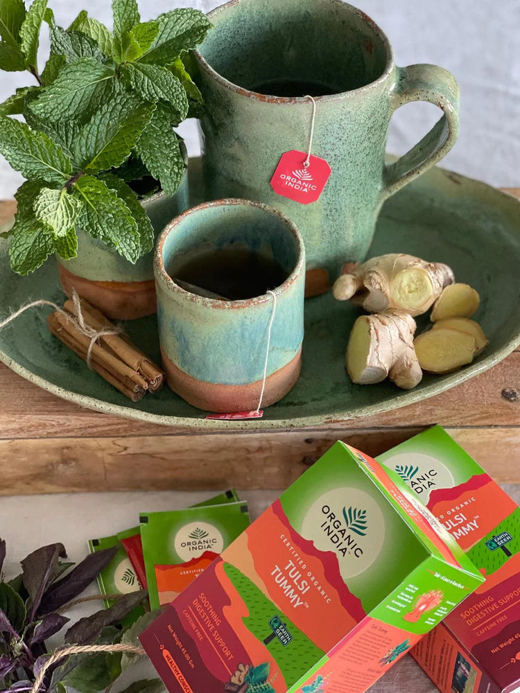 Organic India Tulsi Tummy, 25 tea bags - NZ Health Store