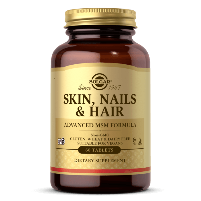Solgar Skin, Nails and Hair, 120 Tablets - NZ Health Store