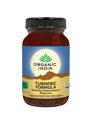 Organic India Turmeric Formula, 90 Capsules - NZ Health Store