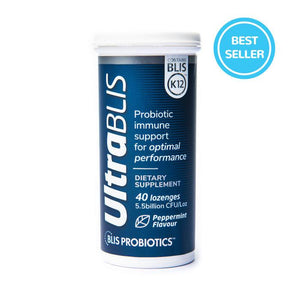 Blis UltraBLIS with BLIS K12™, Peppermint 40 Lozenges - NZ Health Store