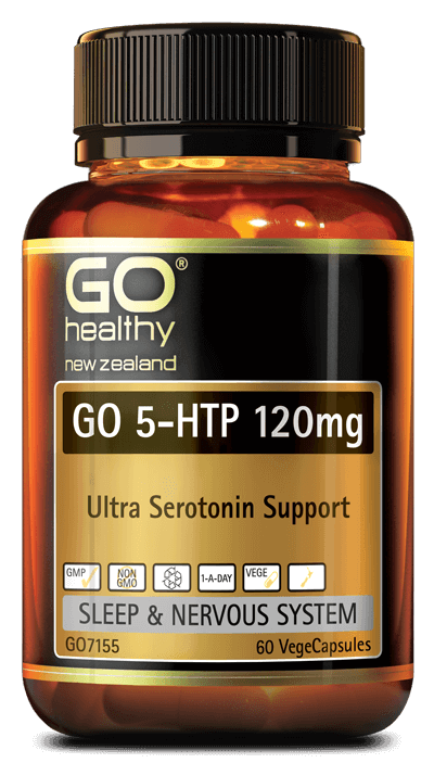 Go Healthy Go 5-HTP 120mg, 60 Capsules - NZ Health Store