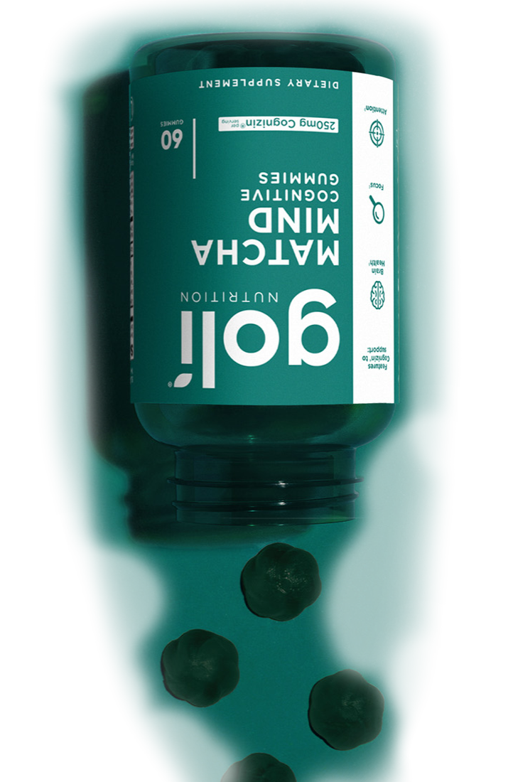 Goli Matcha Mind, 60 Gummies