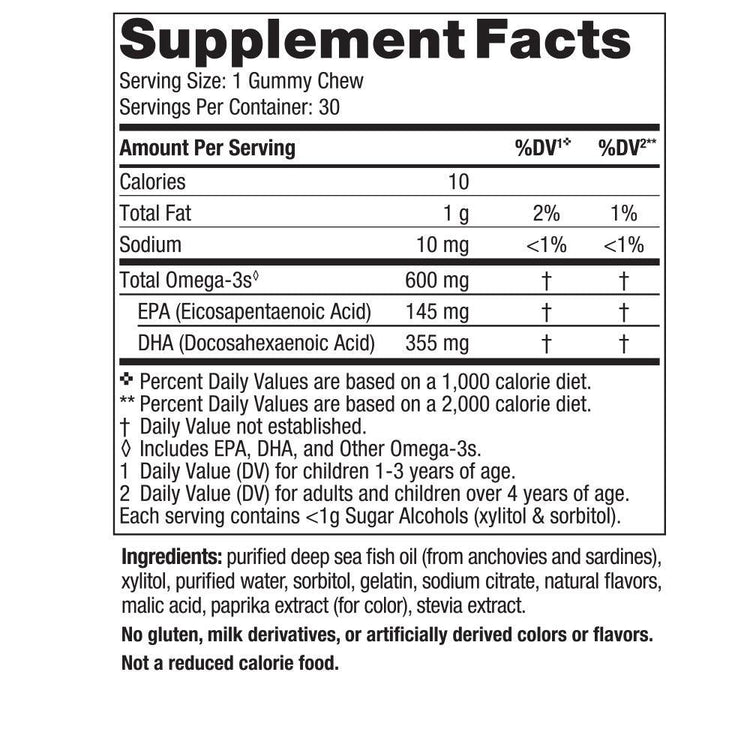 Nordic Naturals Children's DHA Gummies, 30 Tropical Punch - NZ Health Store