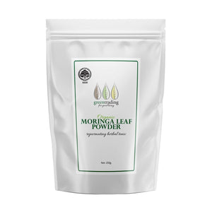 Green Trading Organic Moringa Leaf Powder 250g - NZ Health Store