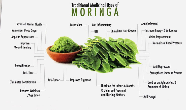Green Trading Organic Moringa Leaf Powder 250g - NZ Health Store