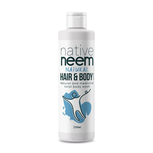 Native Neem Organic Neem Hair and Body Wash, 250ml