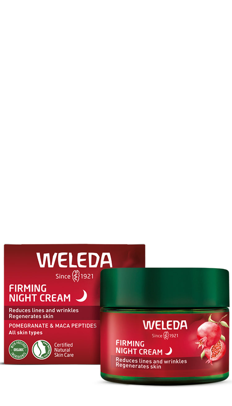 Weleda Firming Night Cream Pomegranate & Maca Peptides, 40ml