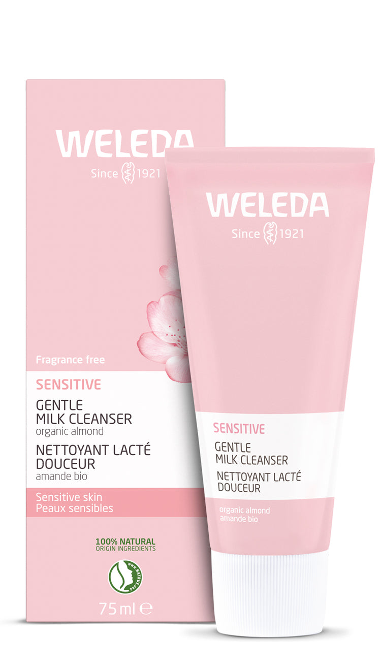 Weleda Sensitive Gentle Milk Cleanser - Almond, 75ml