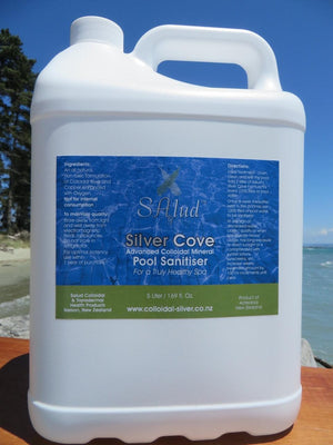 Salud Silver Cove Colloidal Spa Pool Sanitiser Liquid - NZ Health Store