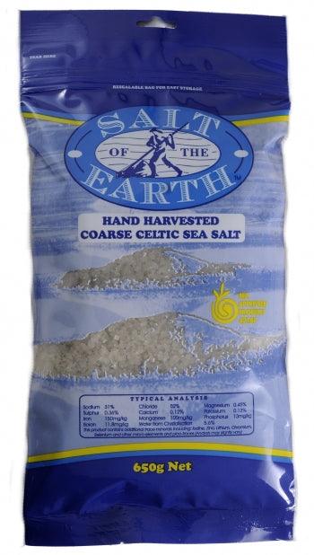 Salt of the Earth Celtic Sea Salt Coarse - NZ Health Store