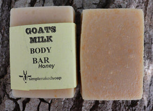 SNS Goats Milk Body Bar Honey - NZ Health Store