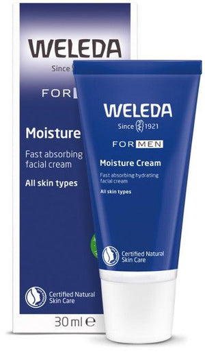 Weleda Moisture Cream for Men, 30ml - NZ Health Store