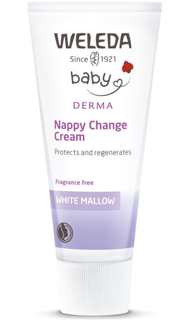 Weleda Baby White Mallow Nappy Change Cream, 50ml