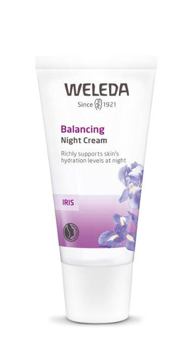 Weleda Iris Balancing Night Cream, 30ml - NZ Health Store