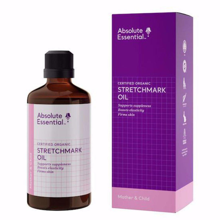 Absolute Essential Stretchmark Oil (Organic), 100ml - NZ Health Store