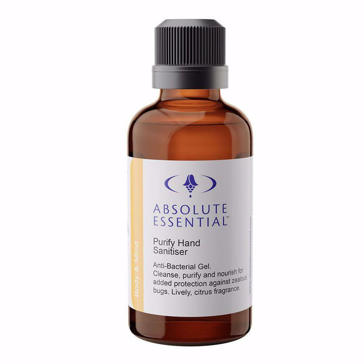 Absolute Essential Purify Hand Sanitiser Gel (Organic), 50ml or 100ml - NZ Health Store