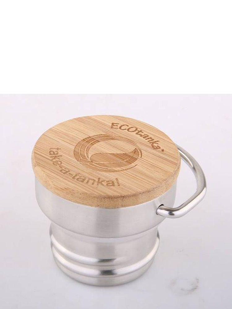 ECOtanka Stainless Steel Bamboo Lid - NZ Health Store