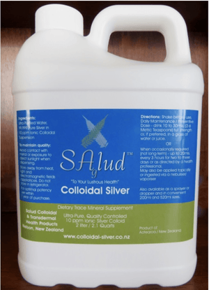 Salud Colloidal Silver Liquid - NZ Health Store