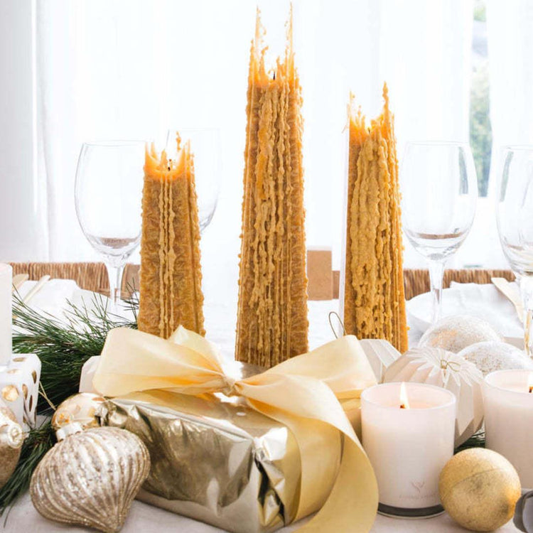 Living Light Icicle Candle - White Lily - NZ Health Store