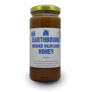 Earthbound Creamed Wildflower Honey, 320g - NZ Health Store