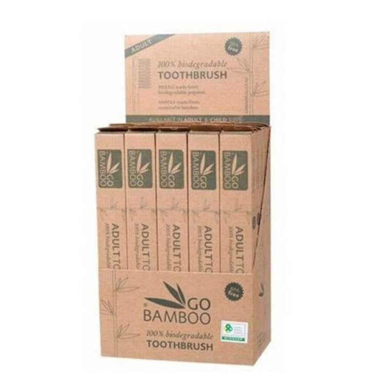 Go Bamboo - Toothbrush - NZ Health Store