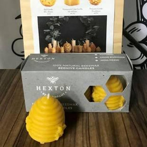 Hexton Bee Company Beehive Candle (3 Pack) - NZ Health Store