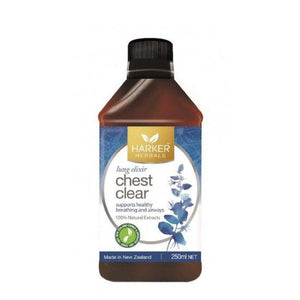 Harker Herbals Chest Clear (Formula 642 Lung Elixir) - NZ Health Store