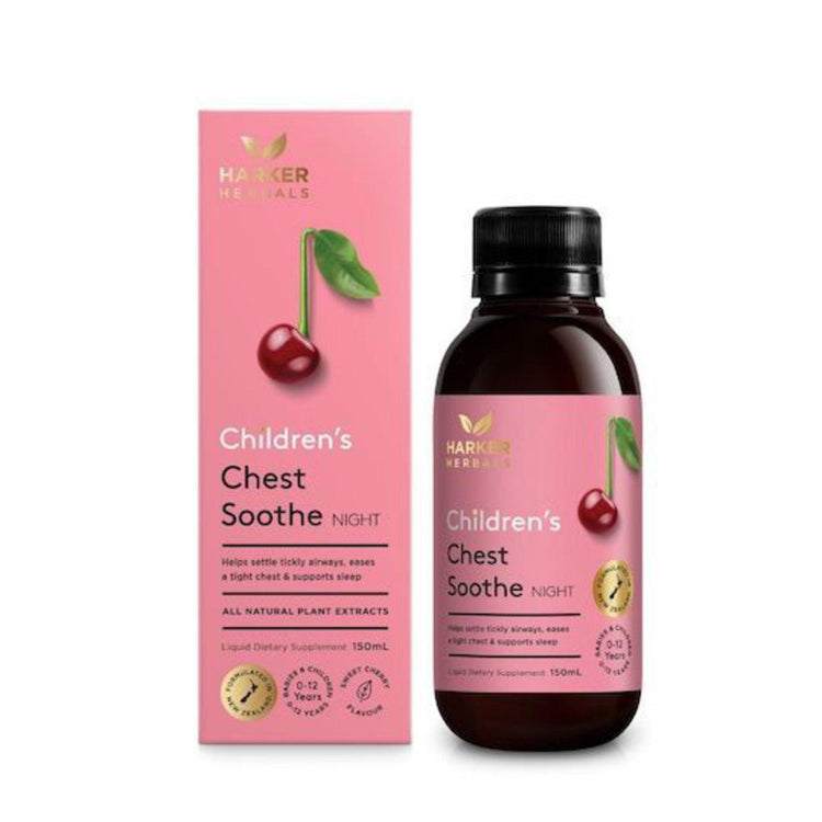 Harker Herbals Children's Chest Soothe Night, 150ml - NZ Health Store