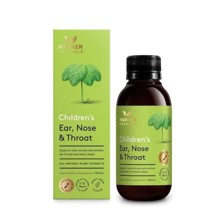 Harker Herbals Children's Ear, Nose and Throat, 150ml - NZ Health Store