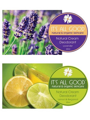 It's All Good Natural Deodorant, 30gm - NZ Health Store